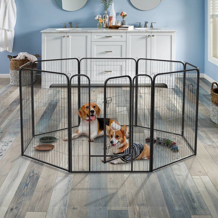 Adjustable shop dog pen